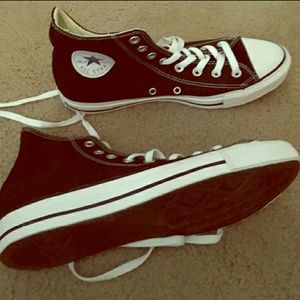 Womens Black high top Converse