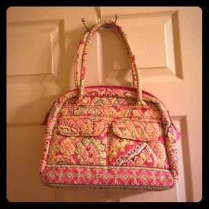 Capri Melon Vera Bradley Bowler Bag