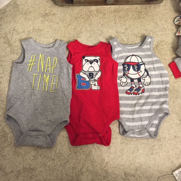 3 MONTH TANK ONSIES - Picture 1 of 1
