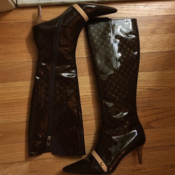 Louis Vuitton monogram boots - Picture 2 of 4