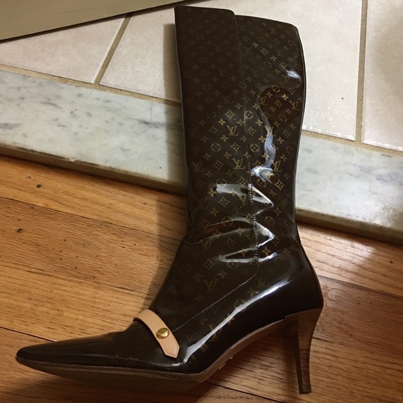 Louis Vuitton monogram boots - Picture 4 of 4