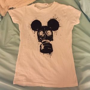 Gas Mask Mickey Tee