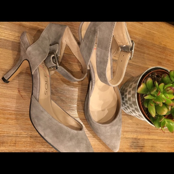 SOLD Sole Society Olyvia Suede Pump 7M - Picture 2 of 3