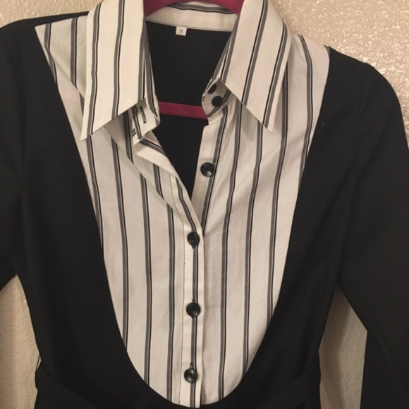 Sexy button down dress! - Picture 3 of 4