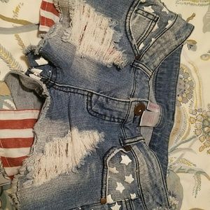 American flag shorts