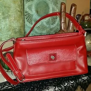 Liz Claiborne Red Shoulder Bag