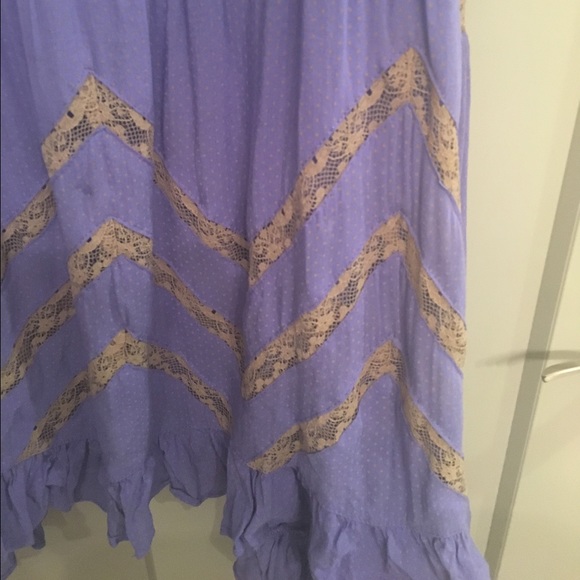 Free People Periwinkle Trapeze Slip - Picture 3 of 4