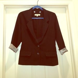 NWOT Steve Madden Tuxedo-Style Black Blazer