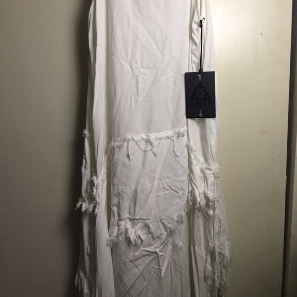 💣UNIF STRAY DISTRESSED MIDI DRESS 💣 - Picture 2 of 4