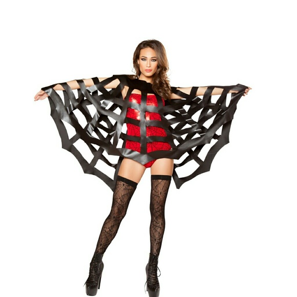 Black web cape! Os
