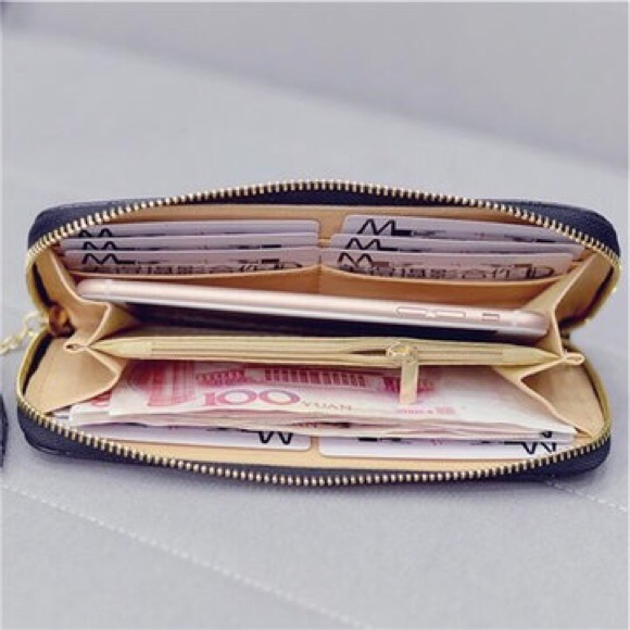 New leather clutch wallet - Picture 2 of 4