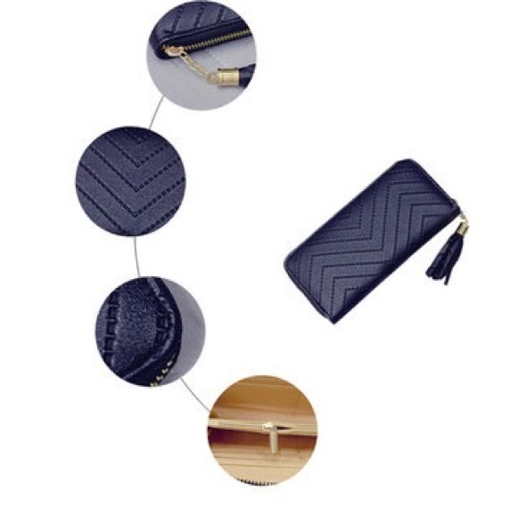 New leather clutch wallet - Picture 3 of 4