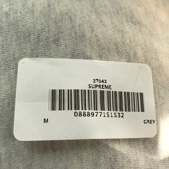 [SOLD] SUPREME Champion Hoodie · M · Grey - Picture 3 of 4