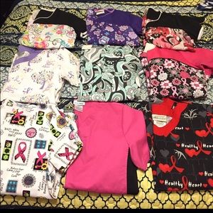 Size small scrub lot.