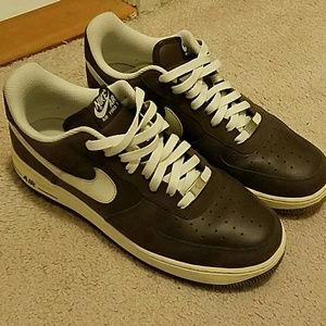 Nike Air Force Ones (Brown) Size 10.5