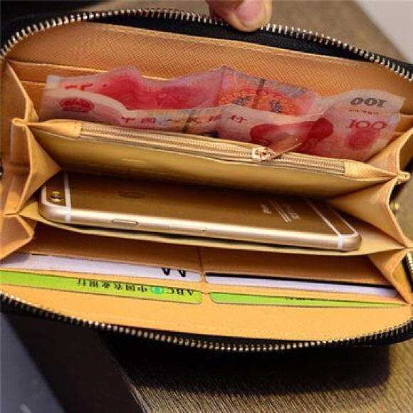 Flower print stylish wallet - Picture 4 of 4