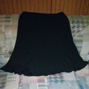 Black skirt