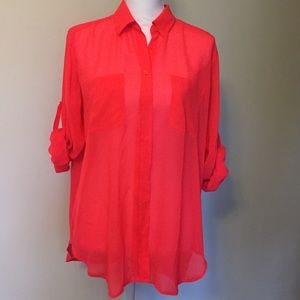 Victoria's Secret Oversized Coverup Blouse Sz S/P