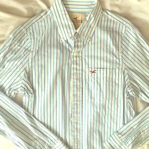 Hollister Men's Button Down Long Sleeve