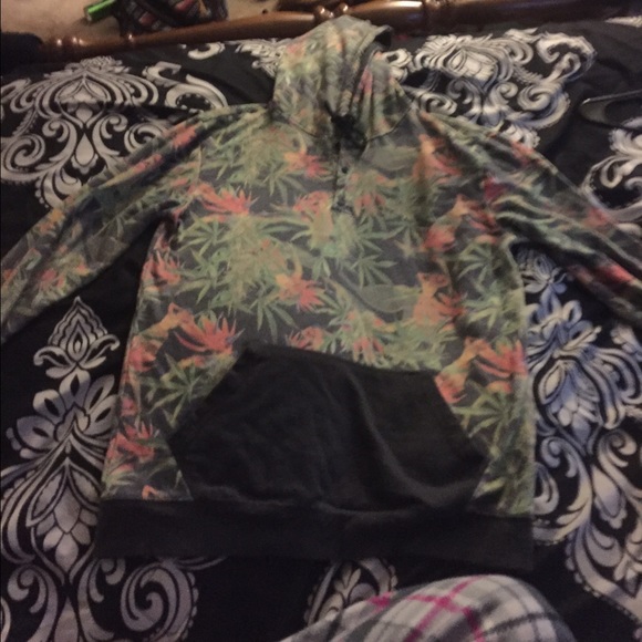 Pacsun pot leaf hoodie!