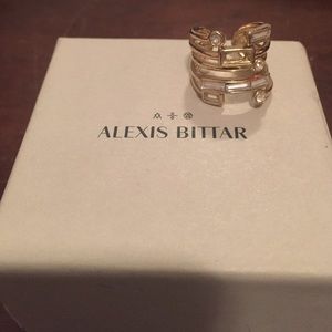Alexis Bittar cocktail ring by Rachel Zoe