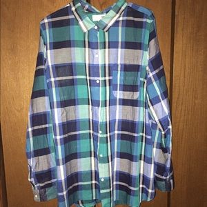 Plus Sized Old Navy Classic Button Down