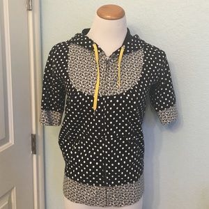 Lucky Brand short sleeve hoodie