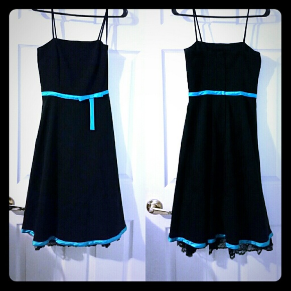 A. Byer black cocktail dress
