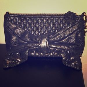 Juicy Couture black quilted purse