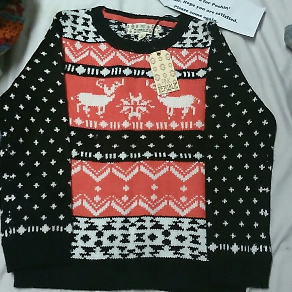 Pink republic 6x (lil girls) sweater