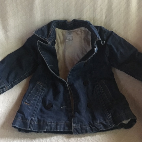 bAby GAP  jean peacoat