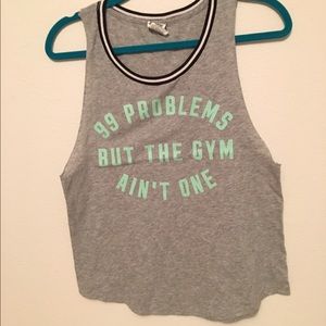 VS pink workout tank