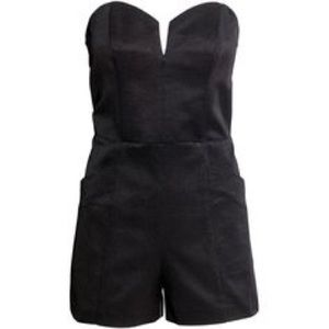 H&M conscious romper in black