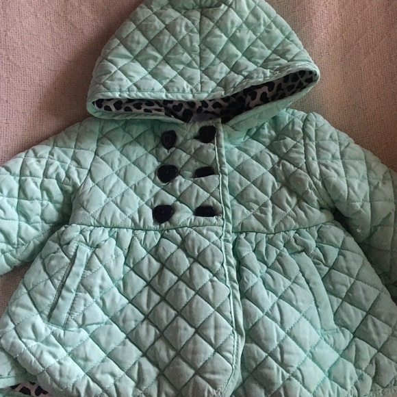 Toddler puffer dress coat