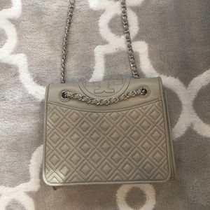 Brand New Tory Burch Fleming chain bag