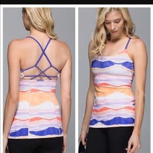 Lululemon Dancing Warrior Tank sz 12