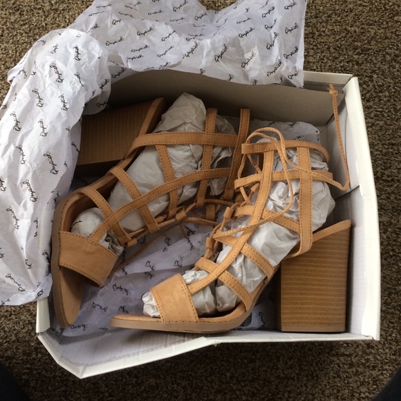 Brand New Open Toe Heel!