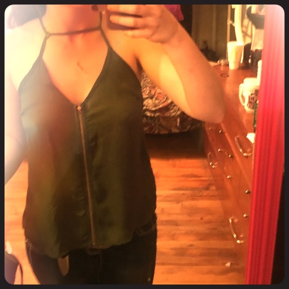 Charlotte Russe collar tank