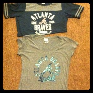 Women's Atlanta Braves shirts!