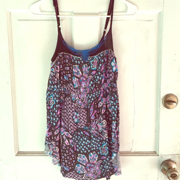 Free People Peacock top