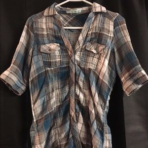 Maurice's Short Sleeved Buttonup