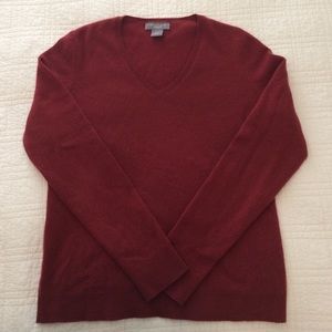 Cashmere V-neck sweater