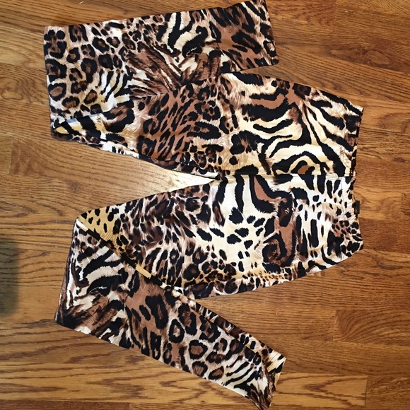 Leggings Tiger LOOK.  One Size - Picture 4 of 4