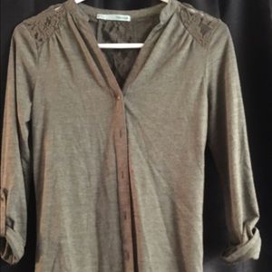 Maurice's Army Green Shirt