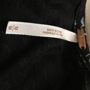 Black floral maxi dress