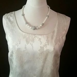 Cocktail sheath dress.