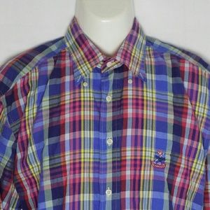 FACONNABLE MENS BUTTON FRONT SHIRT