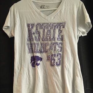 Kansas State V-Neck Tshirt