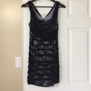 Black lace Express dress