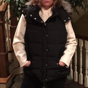 Talbots Woman's Down Hooded Vest